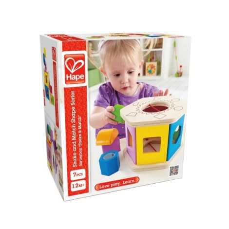 Hape Jucarie Lemn - Centru Sortare si Potrivire - imagine 3