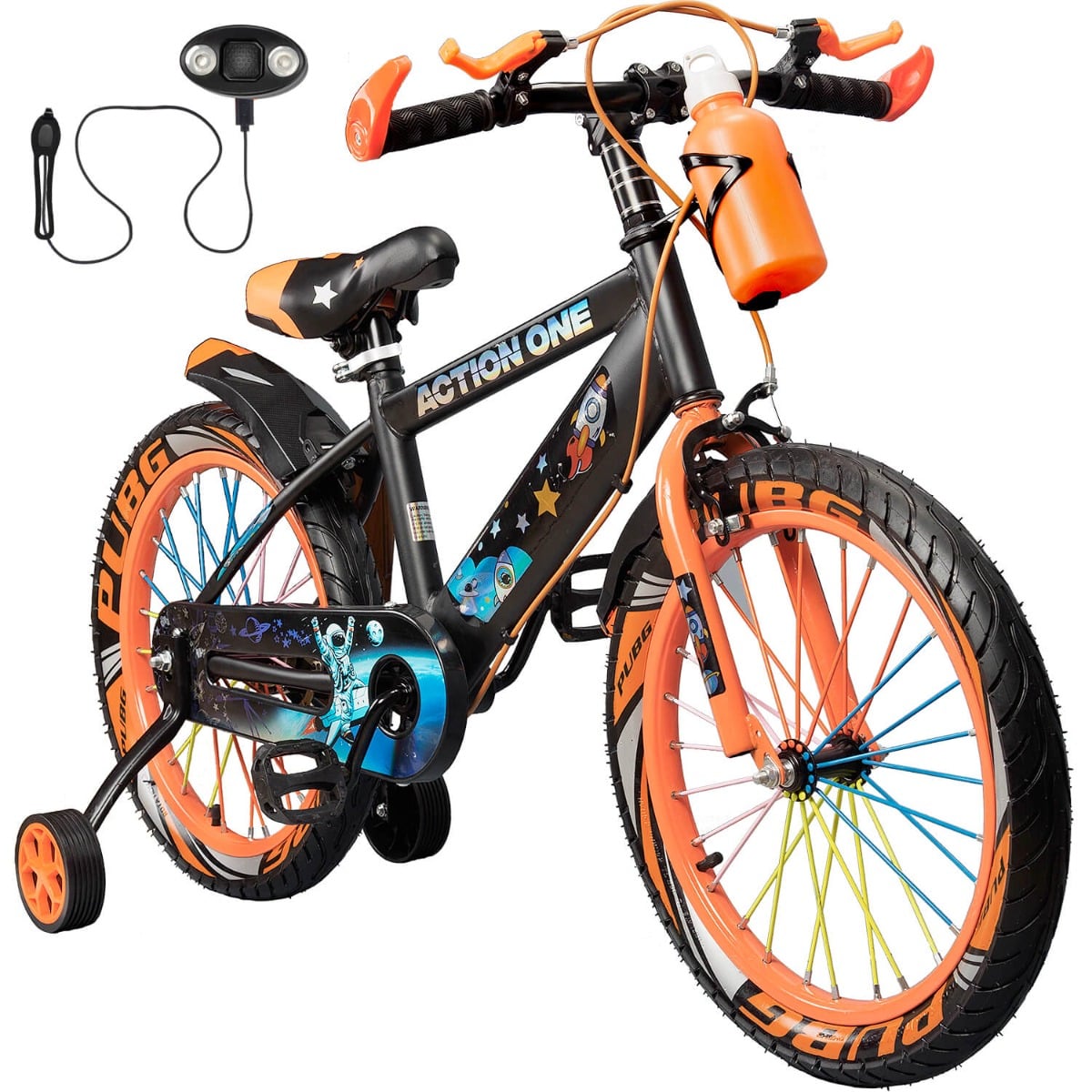 Action One Nova Bicicleta Copii 18" Portocaliu
