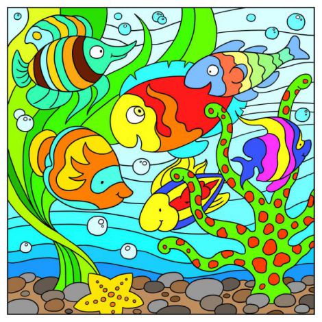 Galt Marea carte de colorat, 21x21 cm - imagine 3
