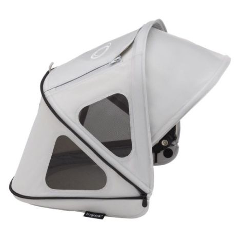 Capotina Bugaboo Dragonfly Misty Grey cu plasa insecte