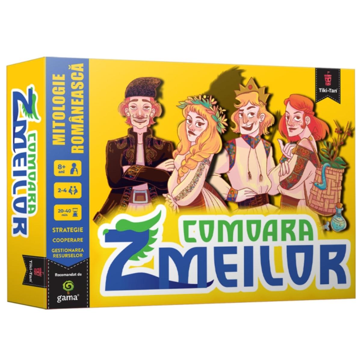 Joc de societate Comoara Zmeilor Tiki-tan | Cooperare