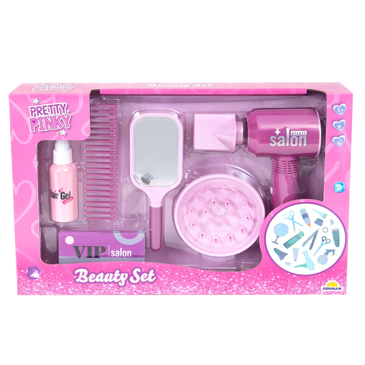 Set Salon de Coafură Pretty Pinky | Jucării Imitație