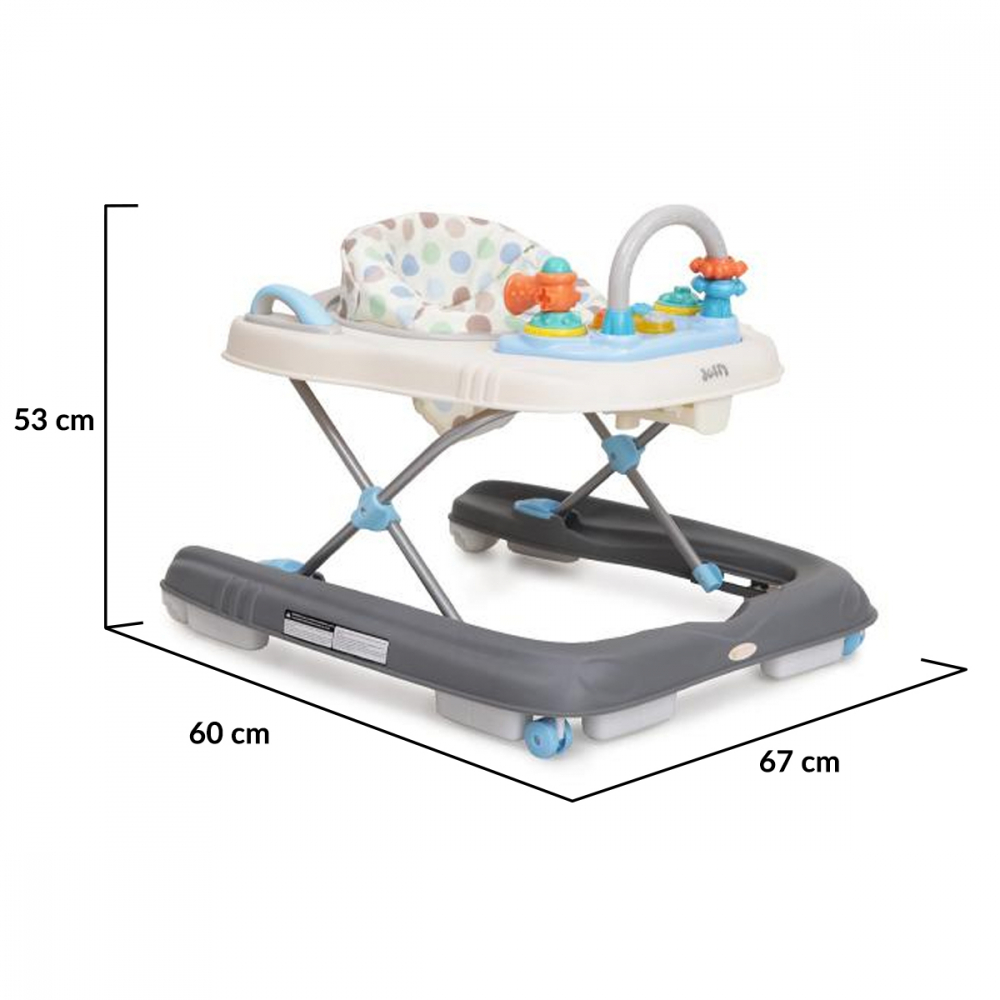 Premergator 2 in 1 Cangaroo Dotty Albastru - imagine 3
