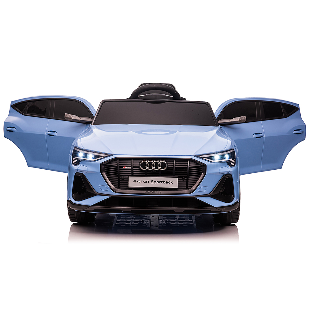 Mașinuță Electrică Audi E Tron 12V, 70W, Scaun Piele