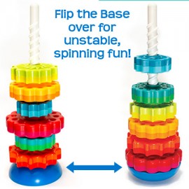 Piramida cu Rotite Fat Brain Toys - imagine 2