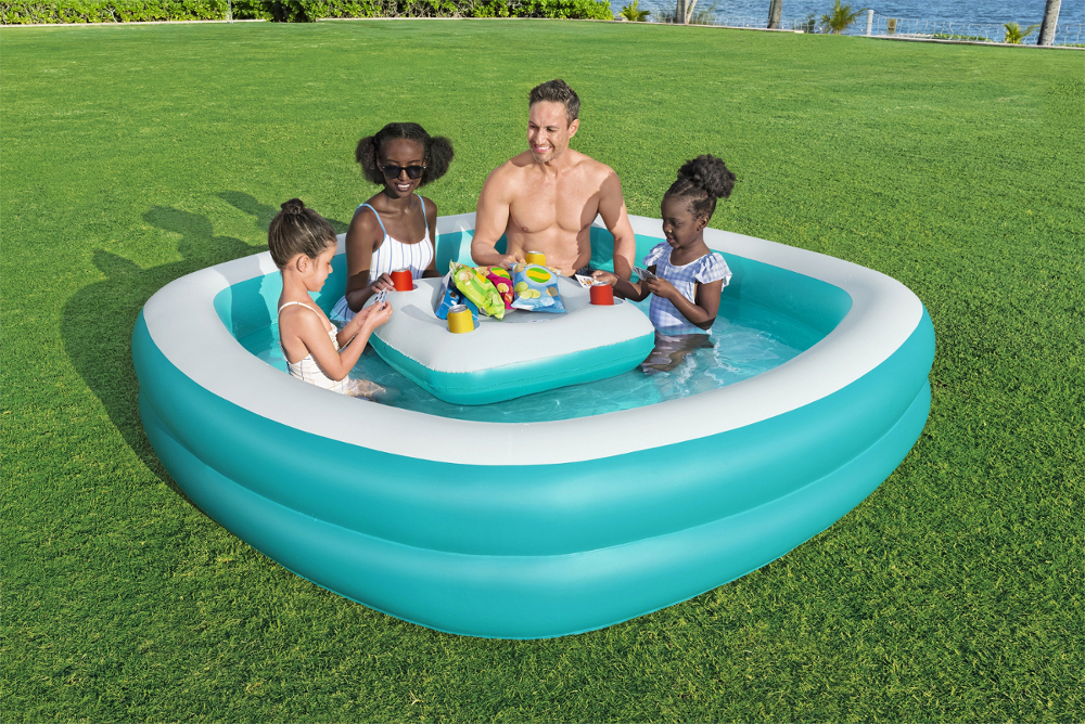 Piscina Gonflabila Bestway 2.18m cu Consola Detasabila - imagine 5