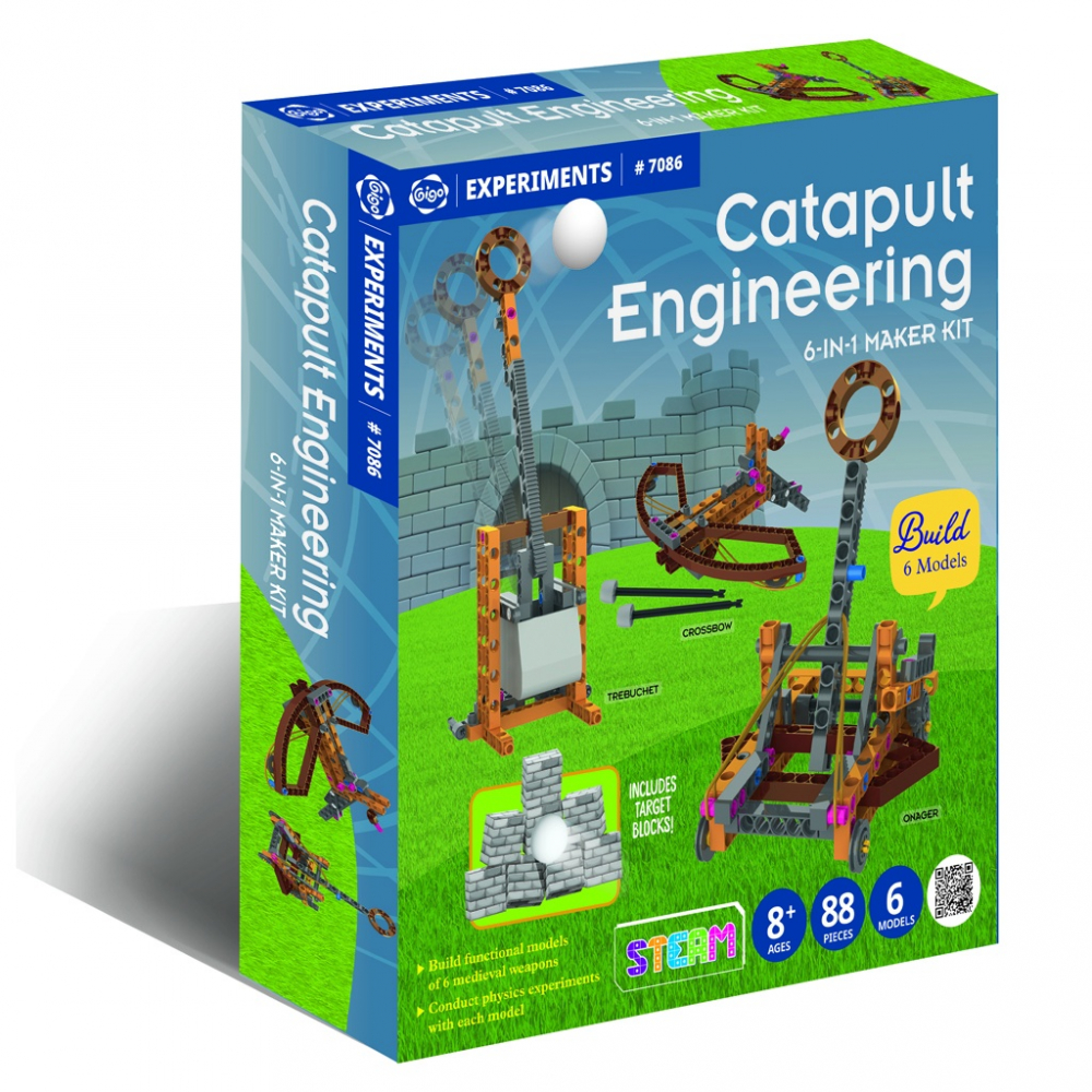 Kit STEM Catapulte Gigo Toys | Construcție și Fizică