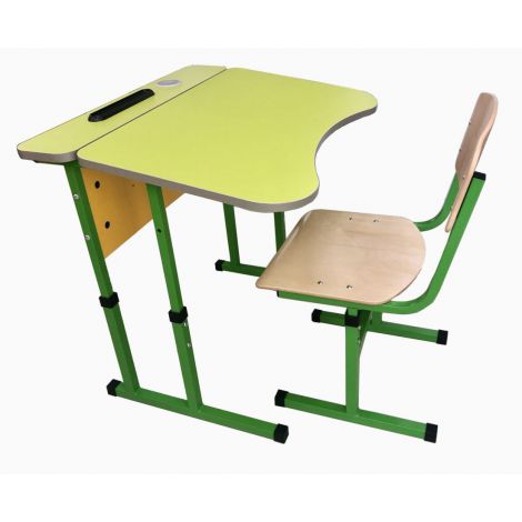 Set mobilier școlar reglabil antiscolioză