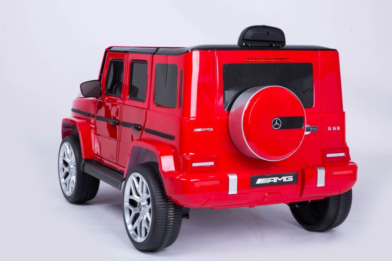 Masinuta Electrica Mercedes AMG G63 12V Rosu - imagine 3