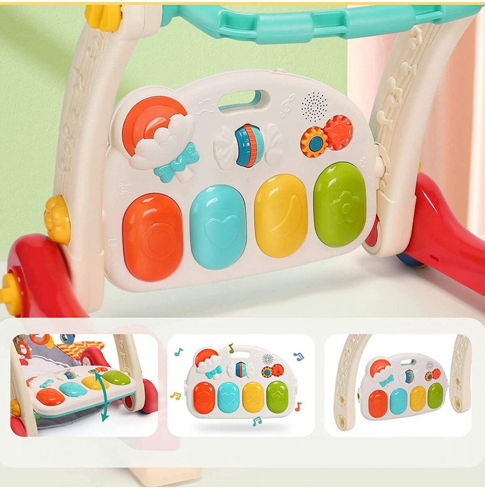 Antepremergator MalPlay 2in1 Grey + Salteluta Joaca - imagine 5