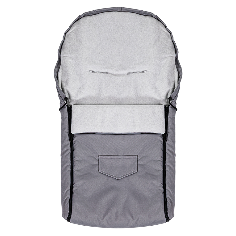 Sac de dormit impermeabil Nativo, polar, gri - imagine 4