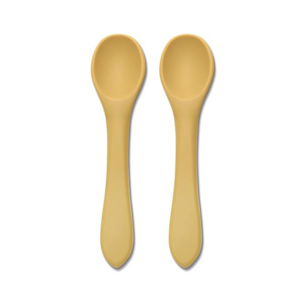 Set 2 lingurite Lorelli silicon - Prima hrană - imagine 3