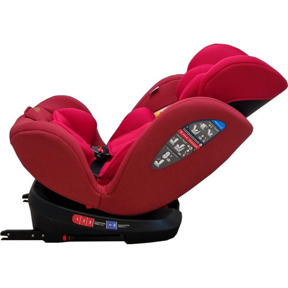 Baby Care Motion Seat 360° i-Size Roșu - imagine 3