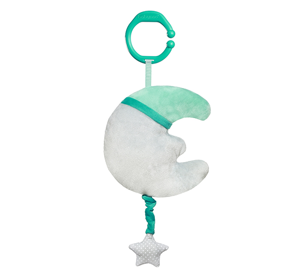 Jucărie Muzicală Agățat Babyono Luna, Scandinavă - imagine 3