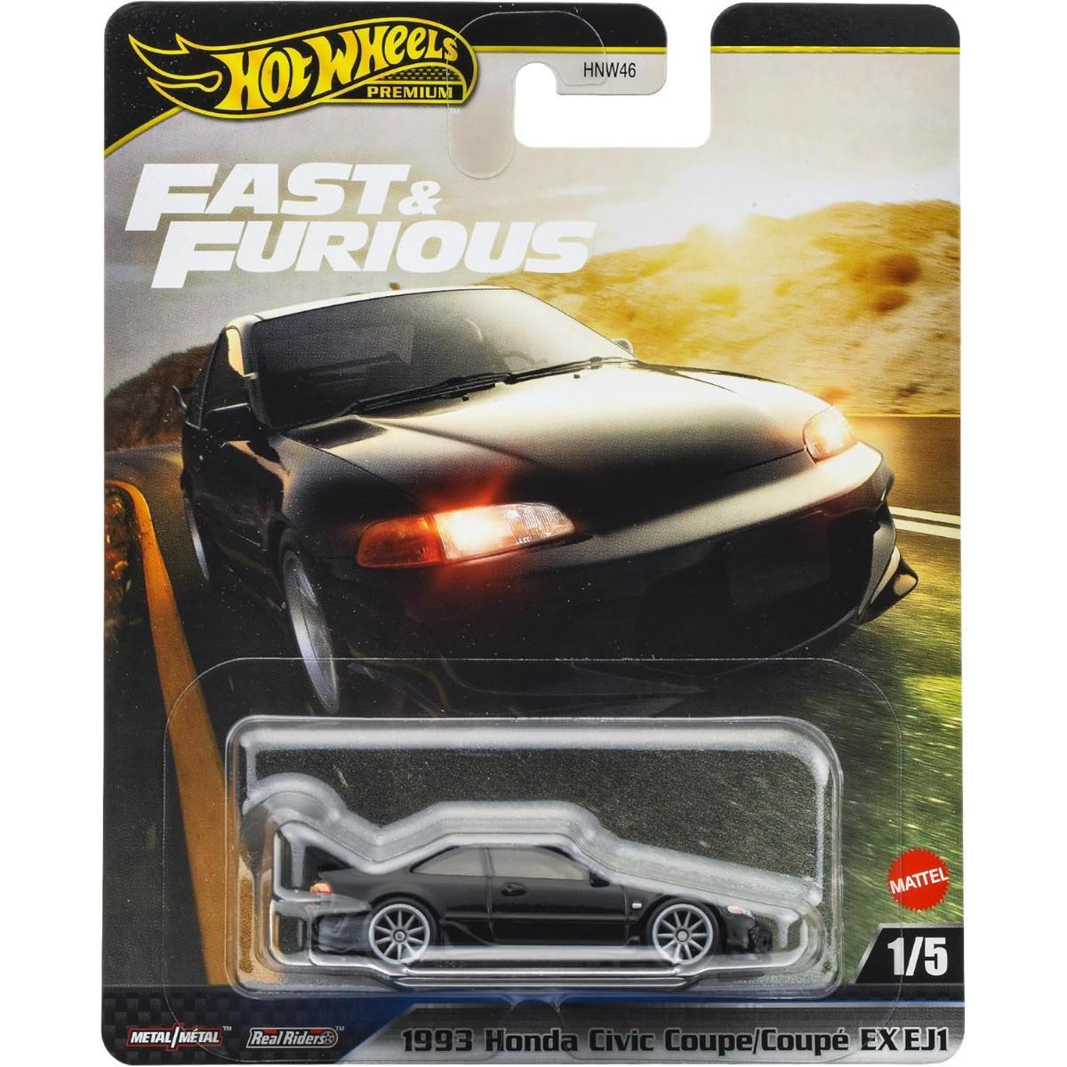 Masina Hot Wheels Honda Civic Fast & Furious