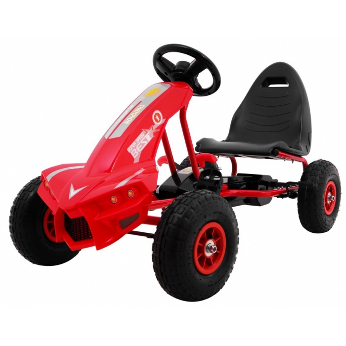Gokart Champion Rosu | Kart Pedale Copii 3+ - imagine 8
