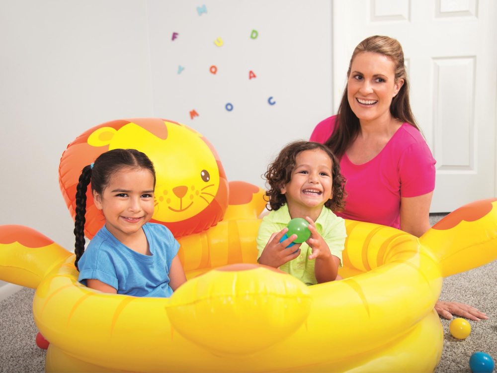 Piscina Gonflabila Bestway Leu cu 50 Bile - imagine 4
