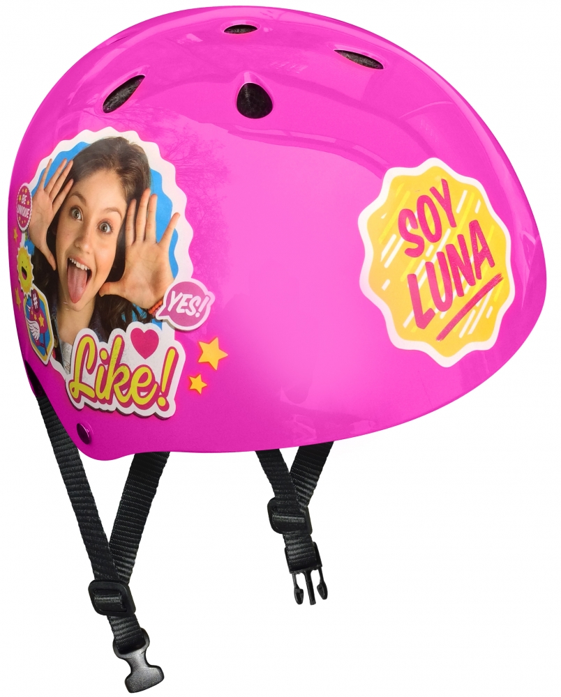Casca Stamp Soy Luna 53-57 cm, Siguranta Pentru Copii