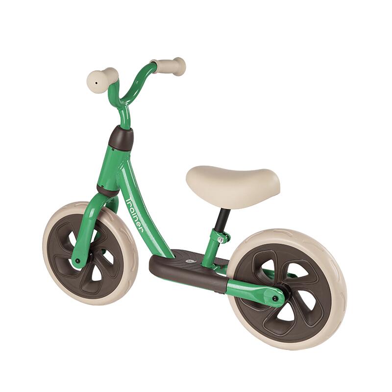 Bicicleta fara pedale QPlay Trainer Verde, 2-4 Ani