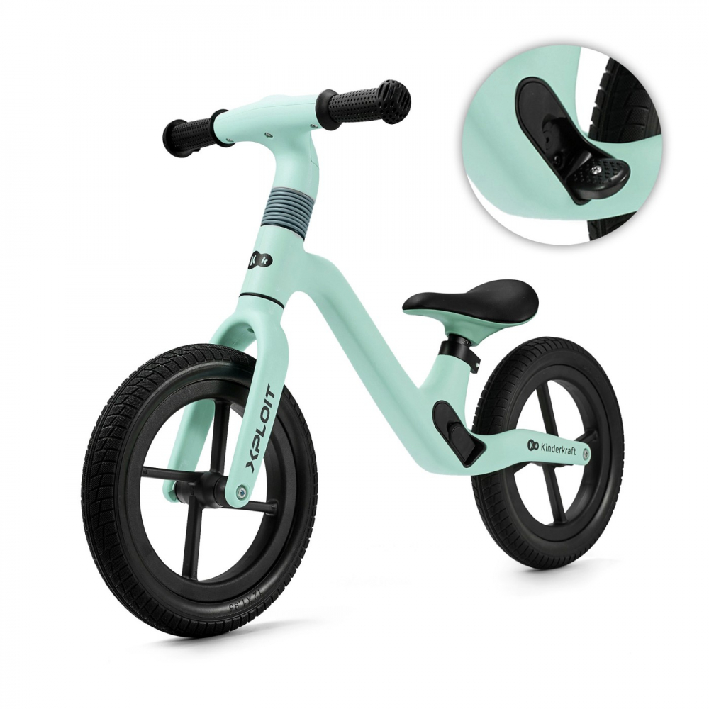 Kinderkraft Xploit Turquoise - Bicicleta fara pedale - imagine 5