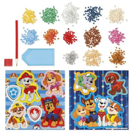 Abtibilduri Paw Patrol Diamond Paint Totum - imagine 5