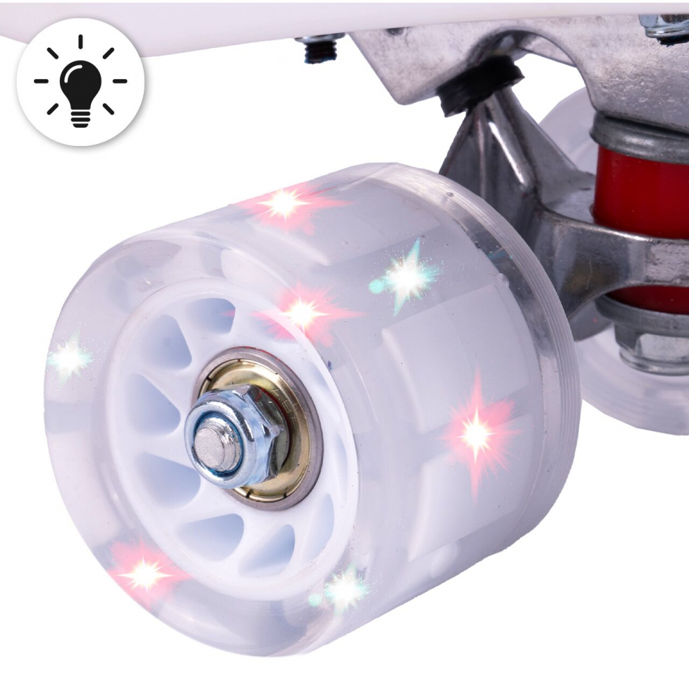 Skateboard Malplay Copii cu Maner si Roti LED - imagine 4