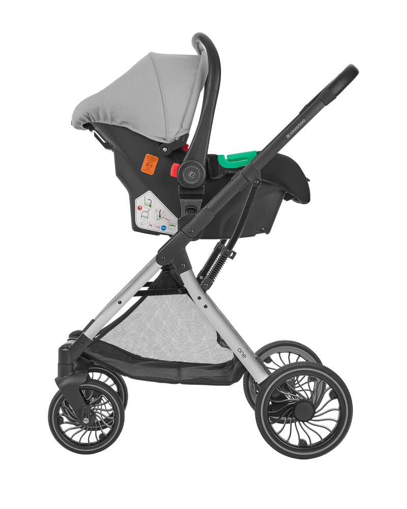 Carucior 3in1 KikkaBoo I-Size | Aluminiu, Versatil - imagine 4