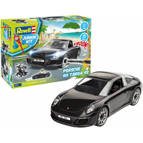 Revell Junior Kit Porsche 911 Targa, +4 ani