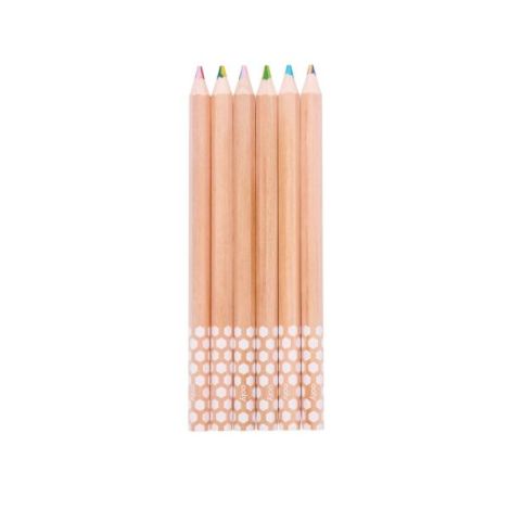 Creioane Multicolore Ooly Caleidoscop Set 6 Buc - imagine 4