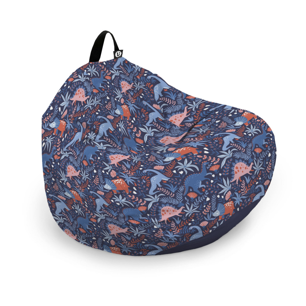 Husă Puf Para XL Dinozauri Nocturni Updeco - imagine 6