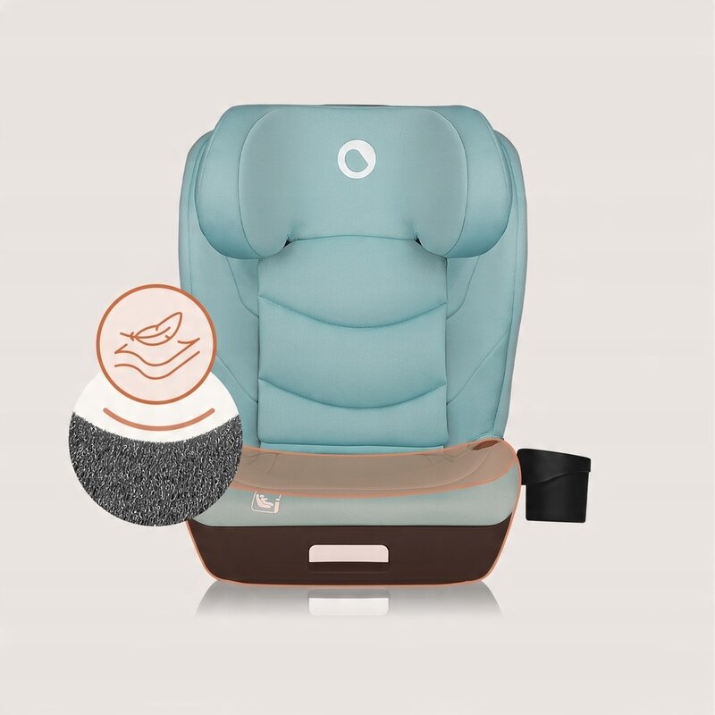 Lionelo Neal i-Size | Scaun Auto cu Isofix Verde - imagine 5