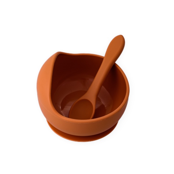 Set diversificare Oaki, castron cu ventuza și linguriță - imagine 2