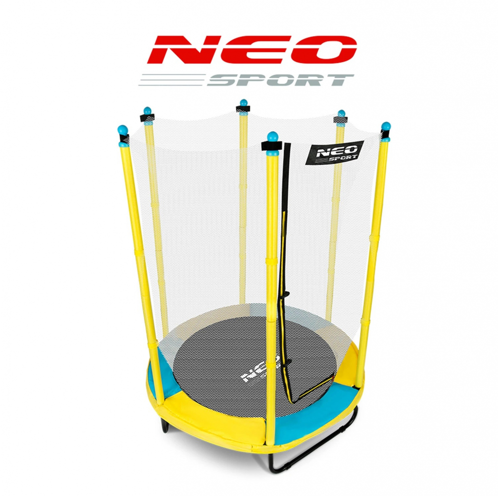 Trambulina Copii Neo-Sport 140 cm cu Plasa - imagine 4