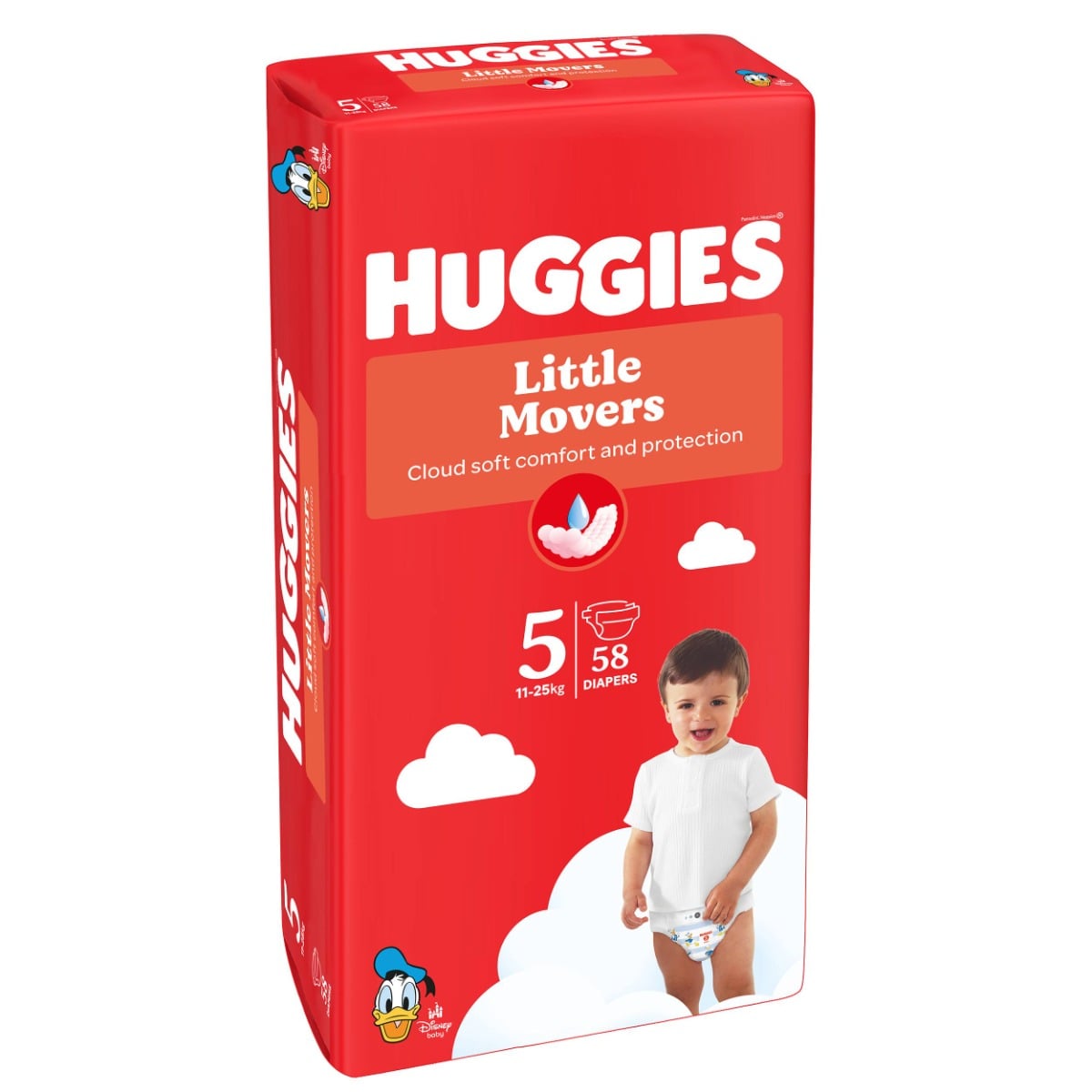 Scutece Huggies Ultra Comfort 5, 12-22kg, 58 buc