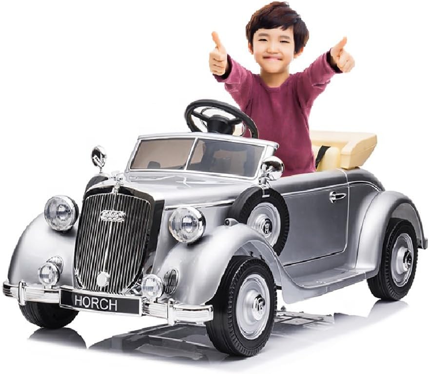 Masina Electrica RC Audi Horch 12V Argintiu