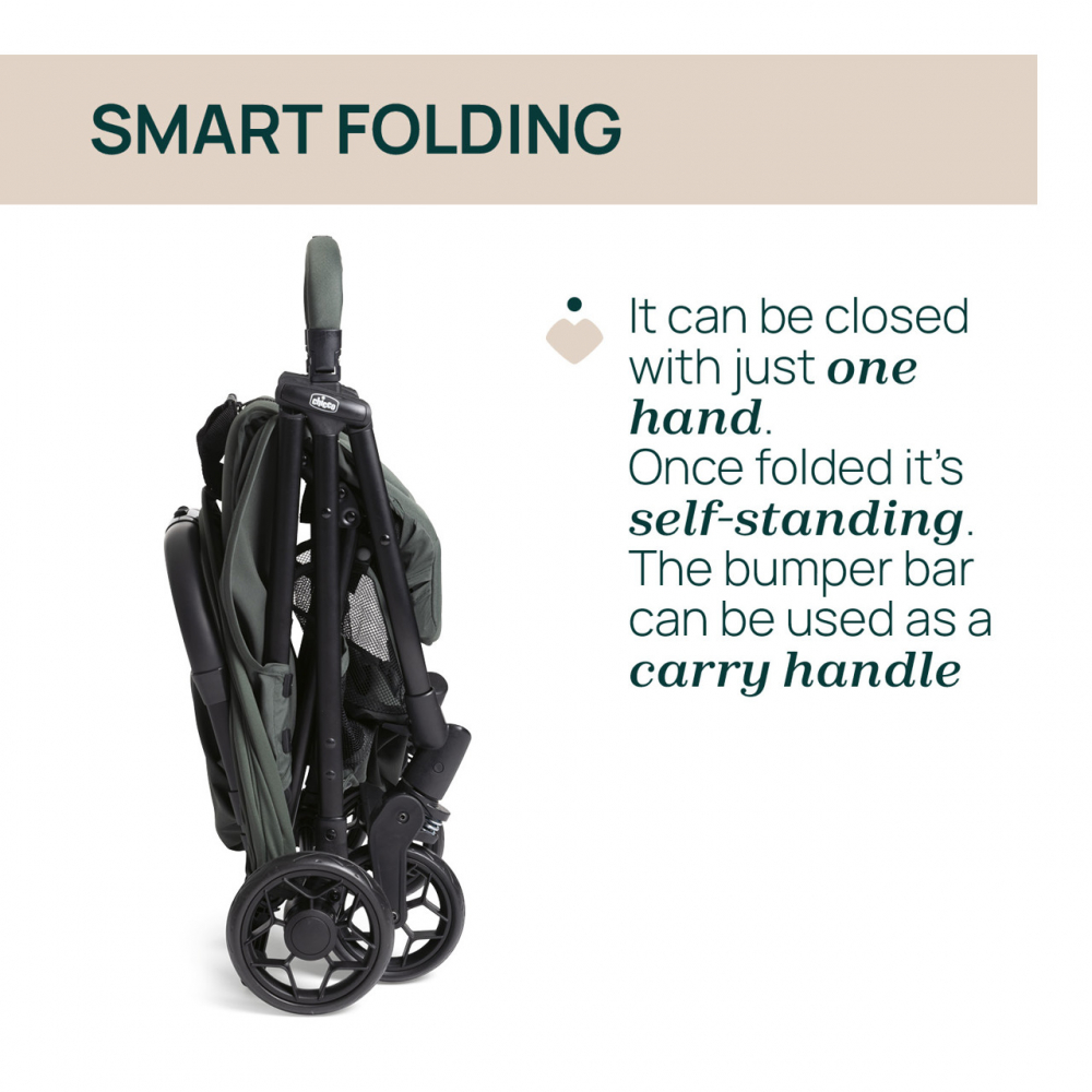 Chicco Urbino EverGreen: Carucior sport 0-22kg - imagine 4