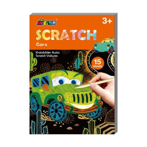 Set Scratch Art Masini Avenir | Jucarie Creativa