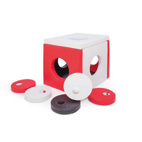 Casuta Puzzle Mirror Moje Bambino - Senzorial