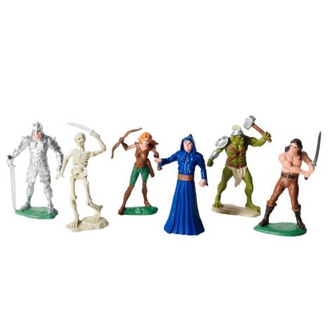 Tub Eroi si Monstrii Safari Ltd - 6 Figurine - imagine 3