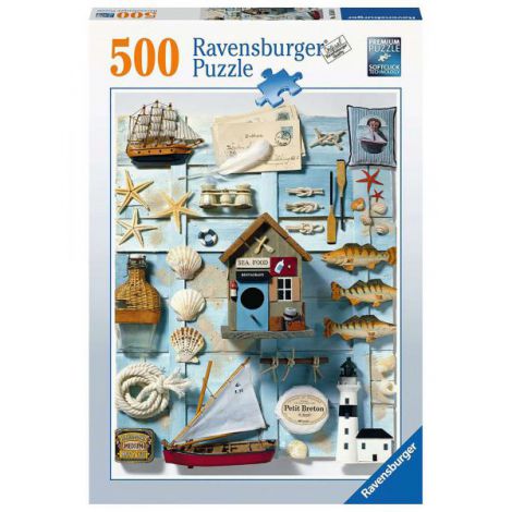 Puzzle Ravensburger Lucruri Marinărești, 500 Piese