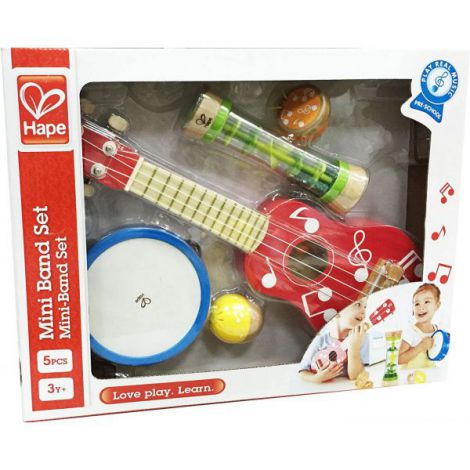 Hape Mini Band Set | Jucărie Muzicală Educativă - imagine 2
