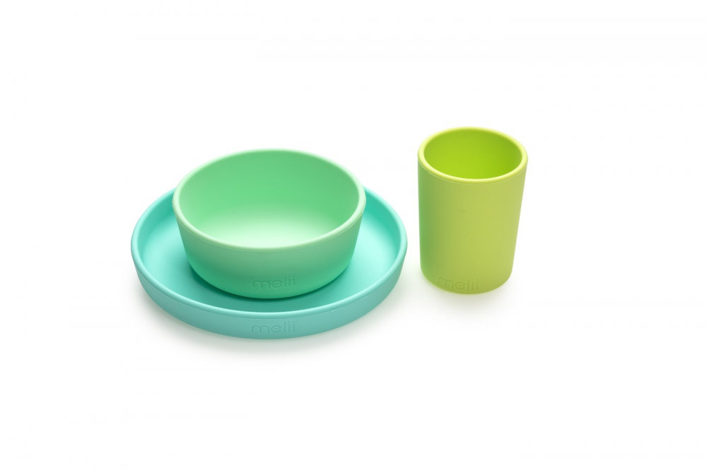 Set 3 Recipiente Melii Silicon Hrana Bebe - imagine 4