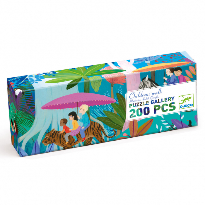 Puzzle Djeco Plimbarea Copiilor, 200 piese