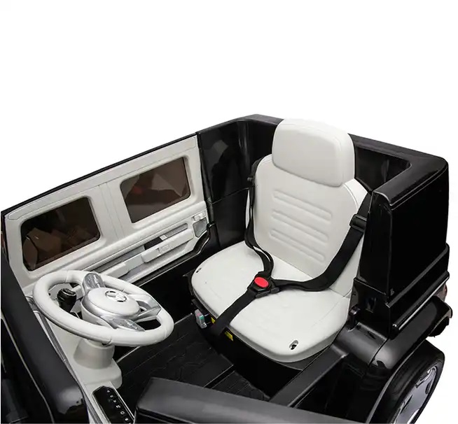 Masina Electrica Mercedes EQG 12V, 2.4G, Roti EVA - imagine 3
