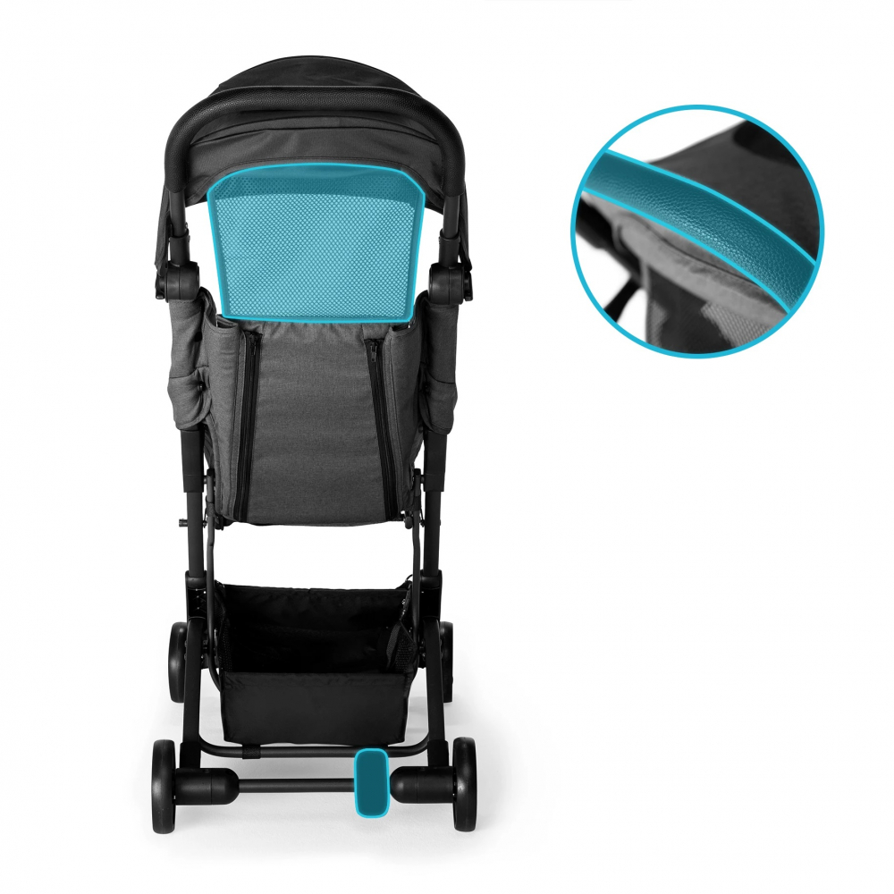 Carucior Kidnort Snopetrel Grey Ultracompact - imagine 8