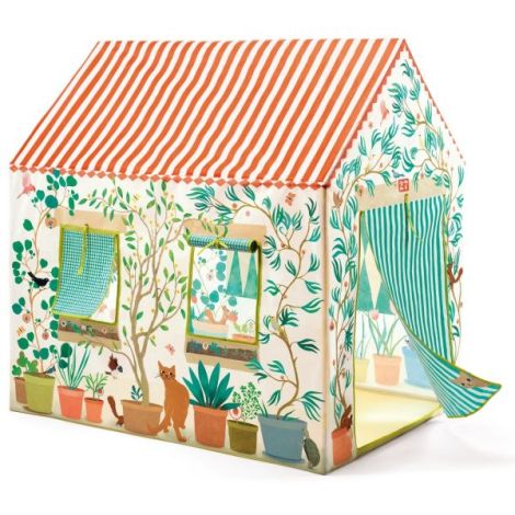 Djeco Casa Tinou - Cort Copii cu Design Floral