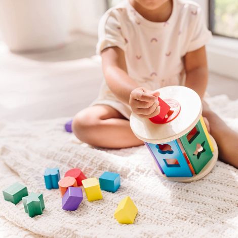 Sortator Forme Lemn Melissa & Doug, 1 An+ - imagine 5
