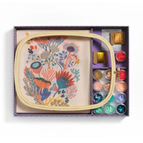 Djeco Broderie cu Mărgele - Relaxare Creativă - imagine 2
