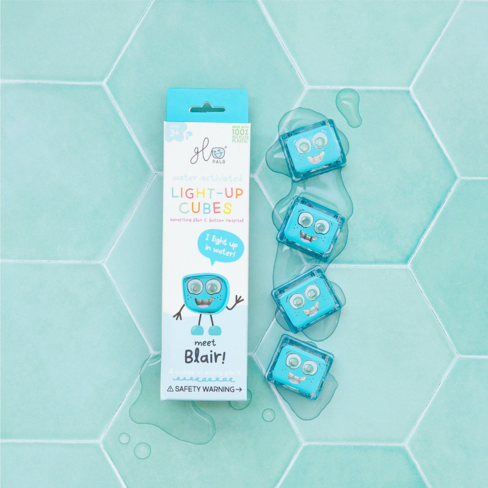 Jucarie Baie Luminoasa Glo Pals Blair Albastru - imagine 4