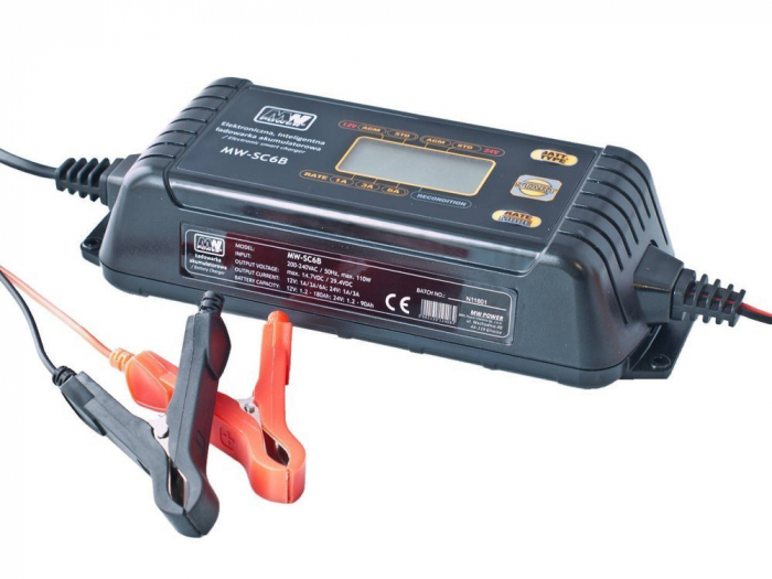 Incarcator cu o tensiune de 12V   24V  pentru masinute   atv   motociclete electrice
